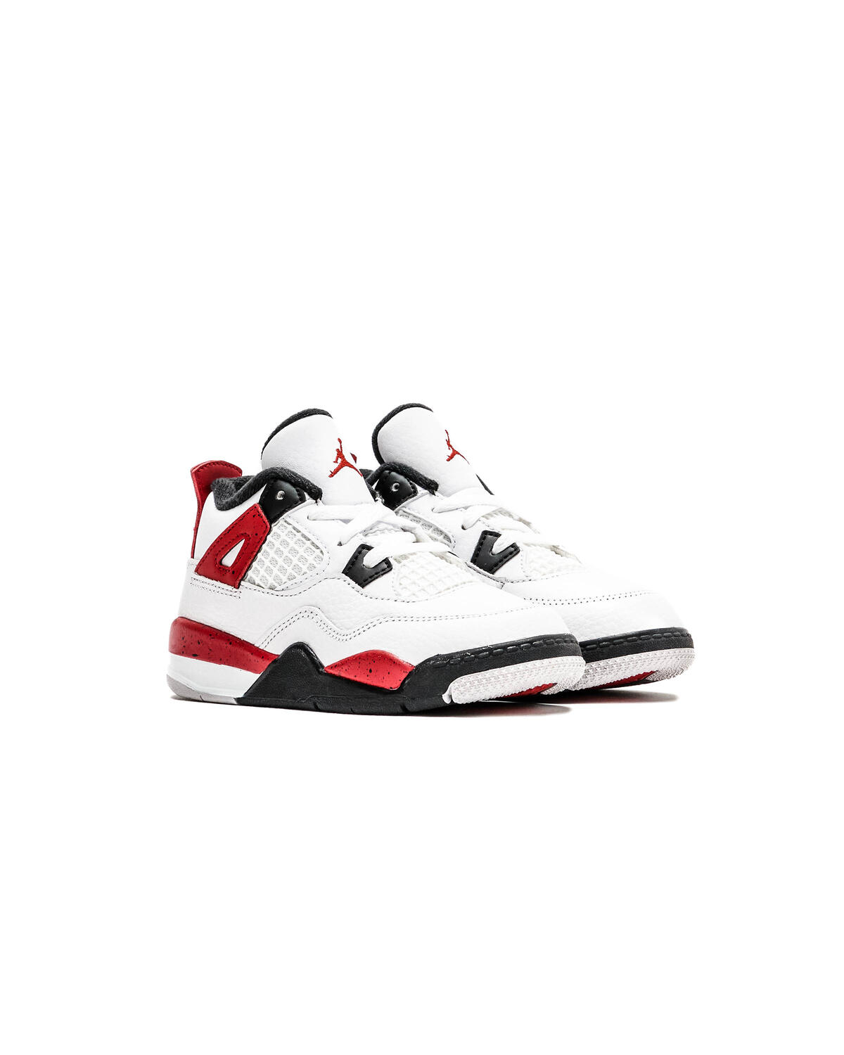 Retro 4 white 2025 black red